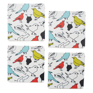 The Birds Coasters [set of 4]